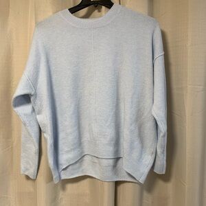Vince Camuto Soft Blue Crew Neck Sweater